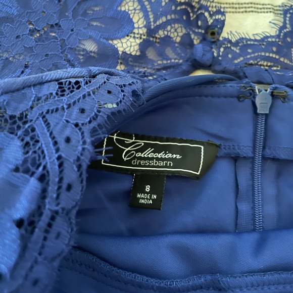 Blue cocktail dress - Picture 3 of 6